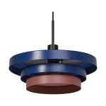 Ledvance LED Hanglamp Decor Layers Hanglamp Staal Blauw | Geschikt voor 1x E27