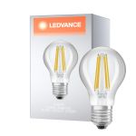 Ledvance Classic Superior LED Lamp E27 Peer Filament Helder 9.5W 1055lm - 927 Zeer Warm Wit | Beste Kleurweergave - Dimbaar - Vervangt 75W