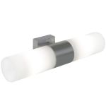 Nordlux Tangens Wandlamp Glas en Metaal Grijs | IP44 - Geschikt voor 2x E14