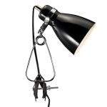 Nordlux Tafellamp Cyclone Clamp Metaal Zwart | Geschikt voor 1x E14