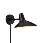 DFTP by Nordlux Darci Short Wandlamp Metaal Zwart | Geschikt voor E14