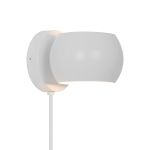 Nordlux Belir Wandlamp Metaal Wit | Geschikt voor 1x G9