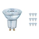 Voordeelpak 10x Ledvance Performance LED Spot Reflector GU10 PAR16 3.4W 230lm 36D - 927 Zeer Warm Wit | Beste Kleurweergave - Dimbaar - Vervangt 35W