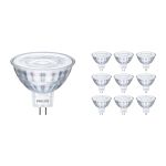 Voordeelpak 10x Philips Corepro LED Spot GU5.3 MR16 4.4W 345lm 36D - 827 Zeer Warm Wit | Vervangt 35W