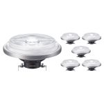 Voordeelpak 6x Philips MASTER LED Spot G53 AR111 14.8W 875lm 45D - 930 Warm Wit | Beste Kleurweergave - Dimbaar - Vervangt 75W