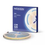 Noxion LED Strip Naga 5 Meter 24V - 320LEDs/m - COB - 8W/m - 940 Koel Wit | 8mm - IP65 - Beste Kleurweergave