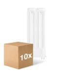 Voordeelpak 10x Ledvance Dulux F LED 20W - 830 Warm Wit | 4-Pin - Vervangt 36W