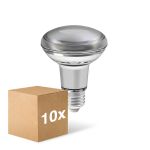 Voordeelpak 10x Ledvance Performance LED Spot E27 R80 8.5W 670lm 36D - 827 Zeer Warm Wit | Dimbaar - Vervangt 100W