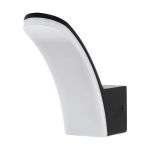 Eglo Wandlamp Fiumicino Buitenverlichting Aluminium Zwart 11.5W 1200lm - 830 Warm Wit