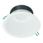 Philips LED Downlight Coreline DN142B Aluminium Wit 19.2W 2300lm 60D - 840 Koel Wit | Zaagmaat 200mm - IP54 - Wit Reflector