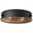 Brilliant Zois Plafondlamp Metaal Zwart | 420mm - Geschikt voor 2x E27