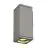 SLV Theo Wandlamp Aluminium Grijs Vierkant | Buitenverlichting - IP44 - Geschikt voor 1x GU10 