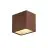 SLV Sitra Cube Wandlamp Aluminium Overig 11W 1270lm - 840 Koel Wit | Buitenverlichting - IP65