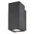 SLV Enola S Wandlamp Aluminium Grijs Vierkant 6W 500lm - 940 Koel Wit | Buitenverlichting - IP65 - Beste Kleurweergave