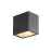 SLV Sitra S Wandlamp Aluminium Grijs 6.2W 620lm - 830-840 CCT | Buitenverlichting - IP44