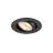 SLV New Tria 68 Spot Aluminium Zwart Rond 7.5W 591lm 38D - 927 Zeer Warm Wit | Zaagmaat 68mm -  Beste Kleurweergave - Dimbaar 