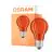 Osram LED Star Classic Decor E27 Peer Filament Mat 2.5W 160lm - Oranje | Vervangt 17W