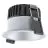Ledvance LED Spot Donkerlight Aluminium Zilver 8W 680lm 36D - 930 Warm Wit | Zaagmaat 68mm - IP44 - Beste Kleurweergave - Dimbaar