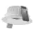 Ledvance LED Spot Adjust Aluminium Wit 8W 680lm 36D - 930 Warm Wit | Zaagmaat 83mm - IP20 - Beste Kleurweergave - Dimbaar
