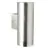 Nordlux Tin Wandlamp Aluminium en Glas Up & Down | 76mm - IP54 - Geschikt voor 2x GU10
