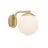 Nordlux Grant Wandlamp Metaal Messing | Geschikt voor 1x E14