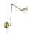 Nordlux Contina Wandlamp Metaal en Glas Messing | Geschikt voor G9