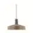Nordlux Elvas Marble Pendelarmatuur Metaal Bruin | Geschikt voor 1x E27