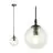 Emibig Hanglamp Cosmo Staal Zwart | Geschikt voor 1x E14 - Max 10W