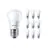 Voordeelpak 10x Philips Corepro LED Lustre E27 Kogel Mat 5W 470lm - 827 Zeer Warm Wit | Vervangt 40W
