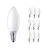 Voordeelpak 10x Philips Corepro LED Kaars E14 Mat 4.3W 470lm - 827 Zeer Warm Wit | Vervangt 40W