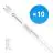Voordeelpak 10x Ledvance LED Buis T8 Value (EM/Mains) Standard Output 15W 1800lm - 865 Daglicht | 120cm - Vervangt 36W
