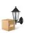 Voordeelpak 4x D'Lite Wandlamp Helora Zwart | IP44 - Geschikt voor 1x E27