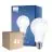 Voordeelpak 4x Philips Classic LED Lamp E27 Peer Mat 17.5W 2452lm - 827 Zeer Warm Wit | Vervangt 150W