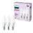 Voordeelpak 3x Philips Lamp LED E14 Kaars Mat 5W 470lm - 827 Zeer Warm Wit
