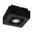 Eglo Plafond Spot Mendoza Staal Zwart 4.7W 345lm - 830 Warm Wit | Dimbaar - Geschikt voor GU10