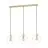 Eglo Hanglamp Manizales Staal Goud | IP20 - Geschikt voor 3x E27 