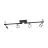 Eglo Plafondlamp Cardillio 2 Aluminium Staal Zwart 3.2W 400lm - 830 Warm Wit | IP20 