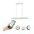 Eglo Hanglamp Andreas-Z Staal Grijs 19W 2300lm - 827-865 Afstembaar Wit + RGB | IP20 - Zigbee Dimbaar