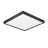 Eglo Plafondlamp Badkamerverlichting Fueva 6 Kunststof Zwart 10.5W 1700lm - 827-840-865 CCT