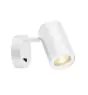 SLV Enola B Wandlamp Aluminium Wit | Geschikt voor 1x GU10 