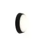 Ansell LED Bulkhead Helder Circulair Eenvoudig Zwart 12.5W 1058lm - 830-840-865 CCT | 215mm - IP54 - Bewegings- en lichtsensor