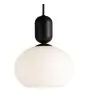 Nordlux Notti 20 Pendelarmatuur Glas Zwart | Geschikt voor 1x E27