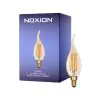 Noxion Lucent LED E14 Kaars Filament Amber BA35 4.5W 400lm - 822 Zeer Warm Wit | Dimbaar - Vervangt 35W