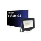 Noxion LED Floodlight Beamy G3.1 Zwart 20W 2200lm 100D - 840 Koel Wit | IP65 - Symmetrisch 