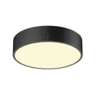 SLV Medo Pro 30 Wand en Plafondlamp Aluminium Zwart Rond 10W 1350lm - 930-940 CCT | IP50 - Beste Kleurweergave - Dimbaar 