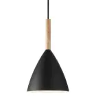 DFTP by Nordlux Pure 20 Pendelarmatuur Metaal en Hout Zwart | Geschikt voor E27