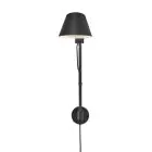 DFTP by Nordlux LED Wandlamp Stay Aluminium Zwart | Geschikt voor E27
