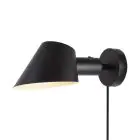 DFTP by Nordlux LED Wandlamp Stay Aluminium Zwart | Geschikt voor E27