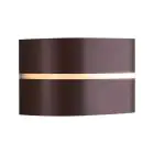 Nordlux Sibelis Wandlamp Aluminium Bruin | IP44 - Geschikt voor E27