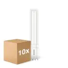 Voordeelpak 10x Philips Corepro PL-L LED 8W 960lm - 830 Warm Wit | 4-Pin - Vervangt 18W